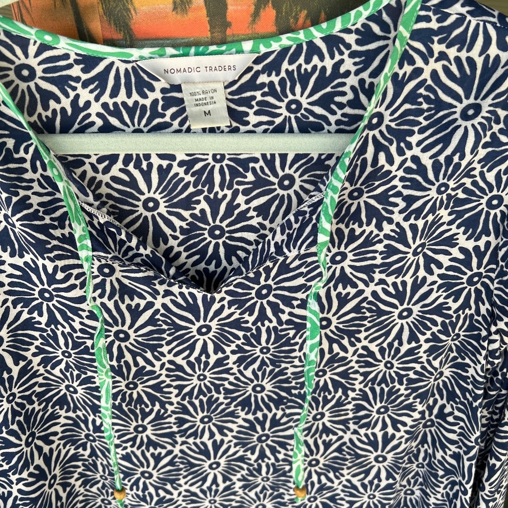 Mid length cotton top - size meduim